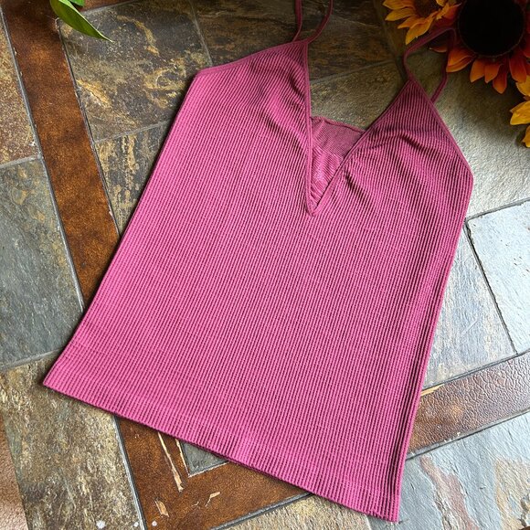 Free People “Intimately” Camisole Top in Cabernet - Picture 3 of 13